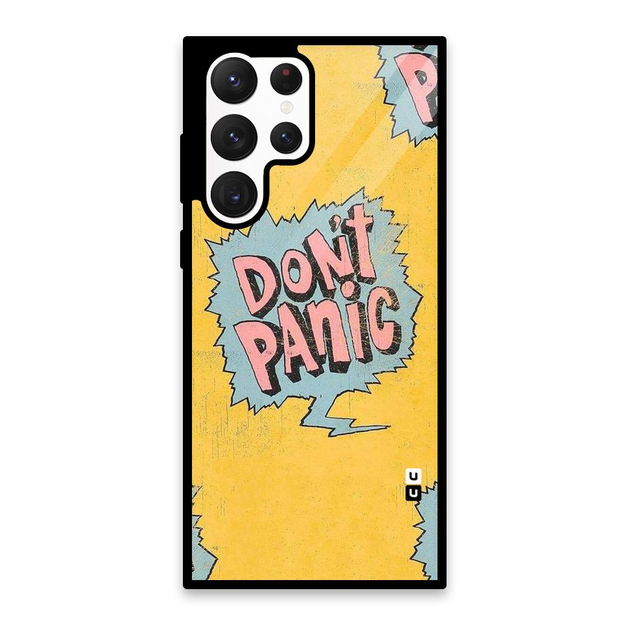 No Panic Glass Back Case for Galaxy S22 Ultra 5G