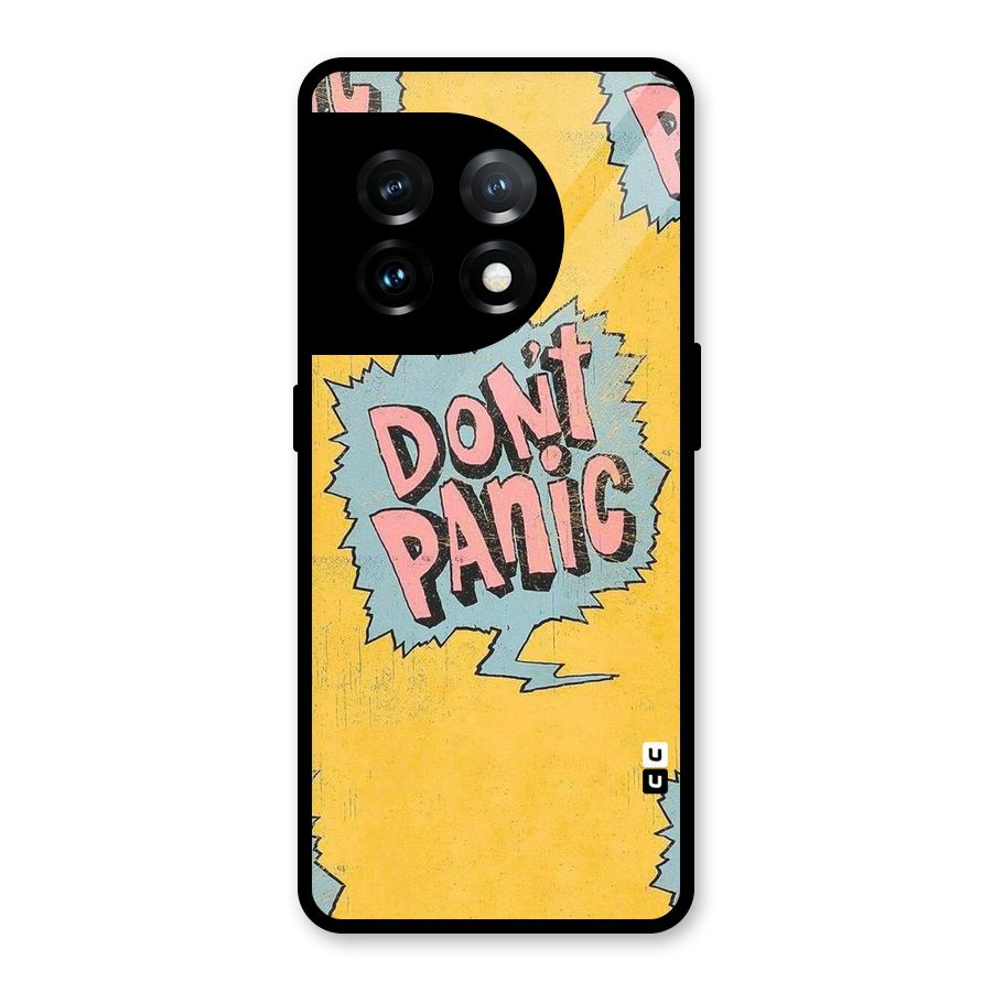 No Panic Glass Back Case for OnePlus 11