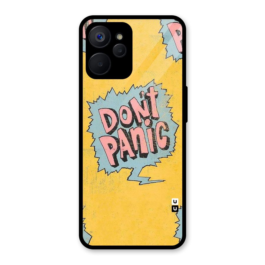 No Panic Glass Back Case for Realme 9i 5G