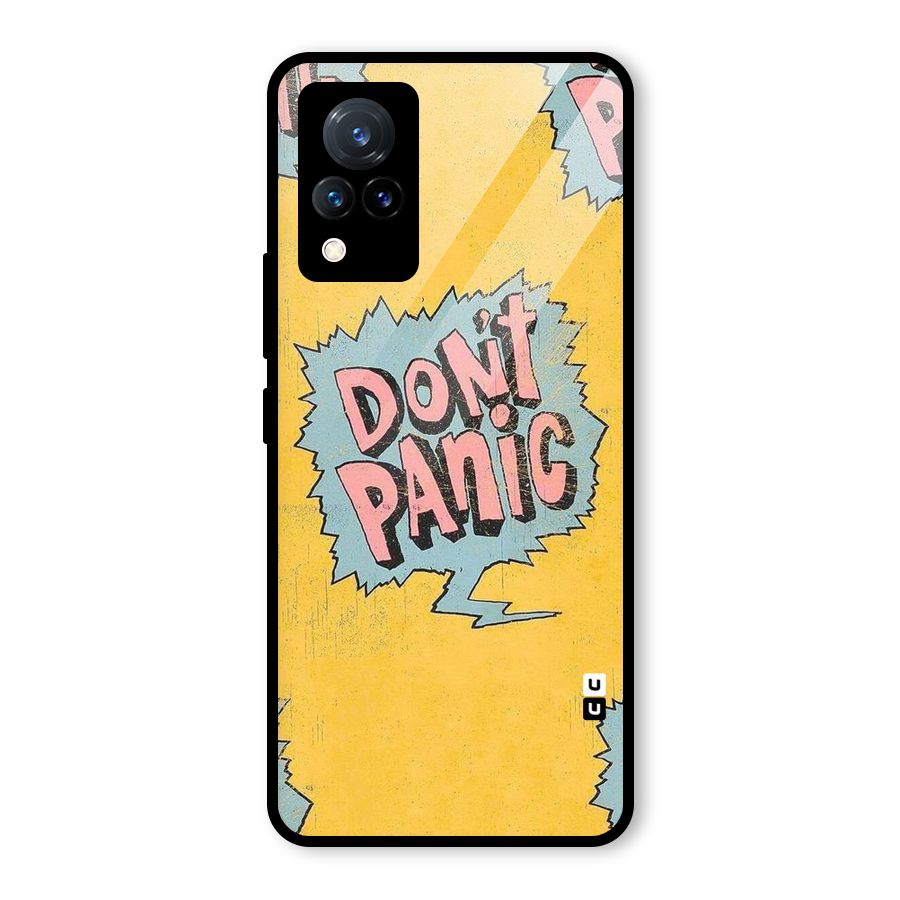No Panic Glass Back Case for Vivo V21 5G