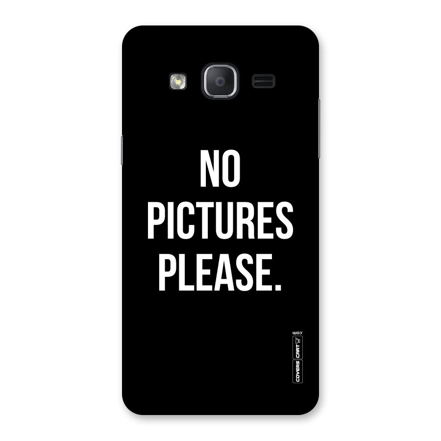 No Pictures Please Back Case for Galaxy On7 2015