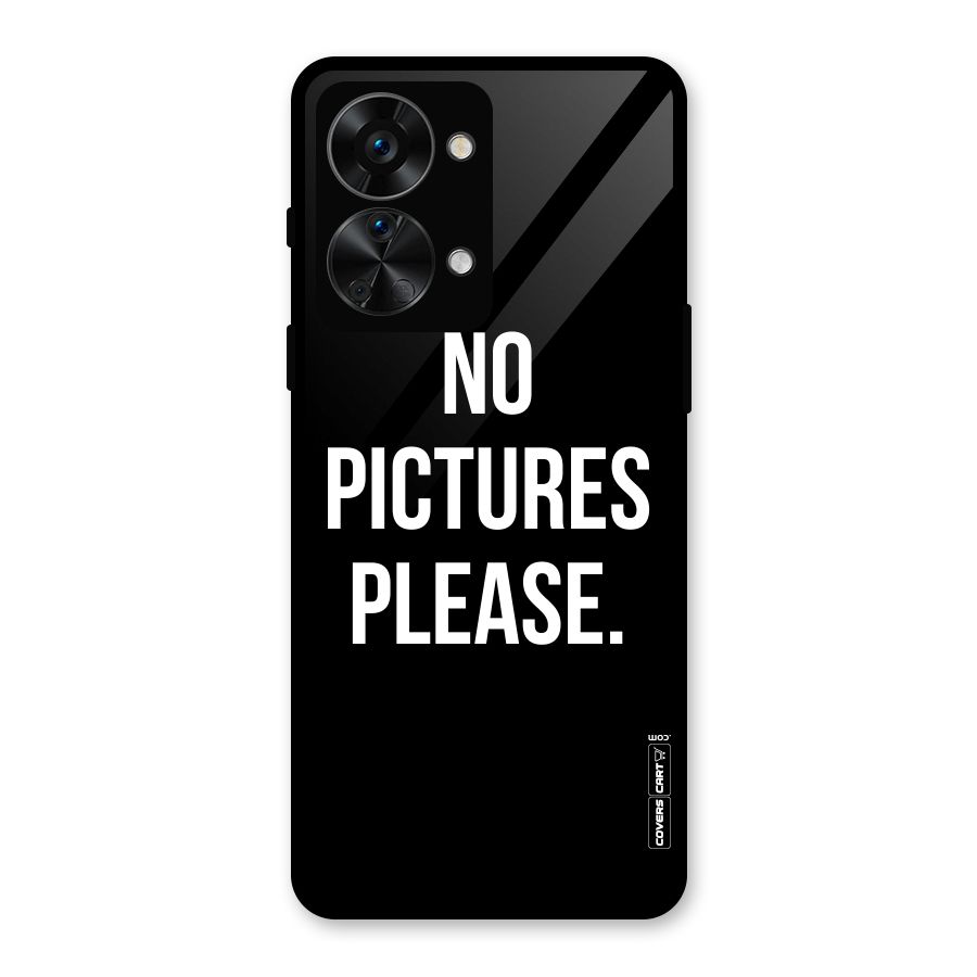 No Pictures Please Glass Back Case for OnePlus Nord 2T