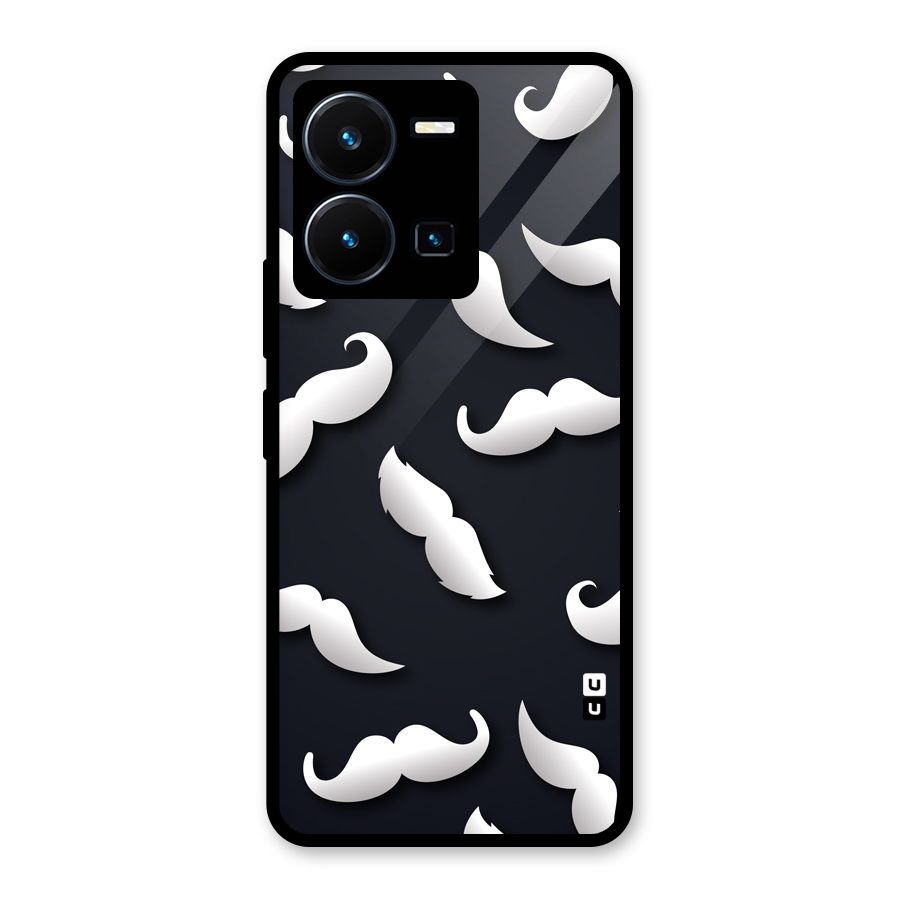 No Shave Glass Back Case for Vivo Y35