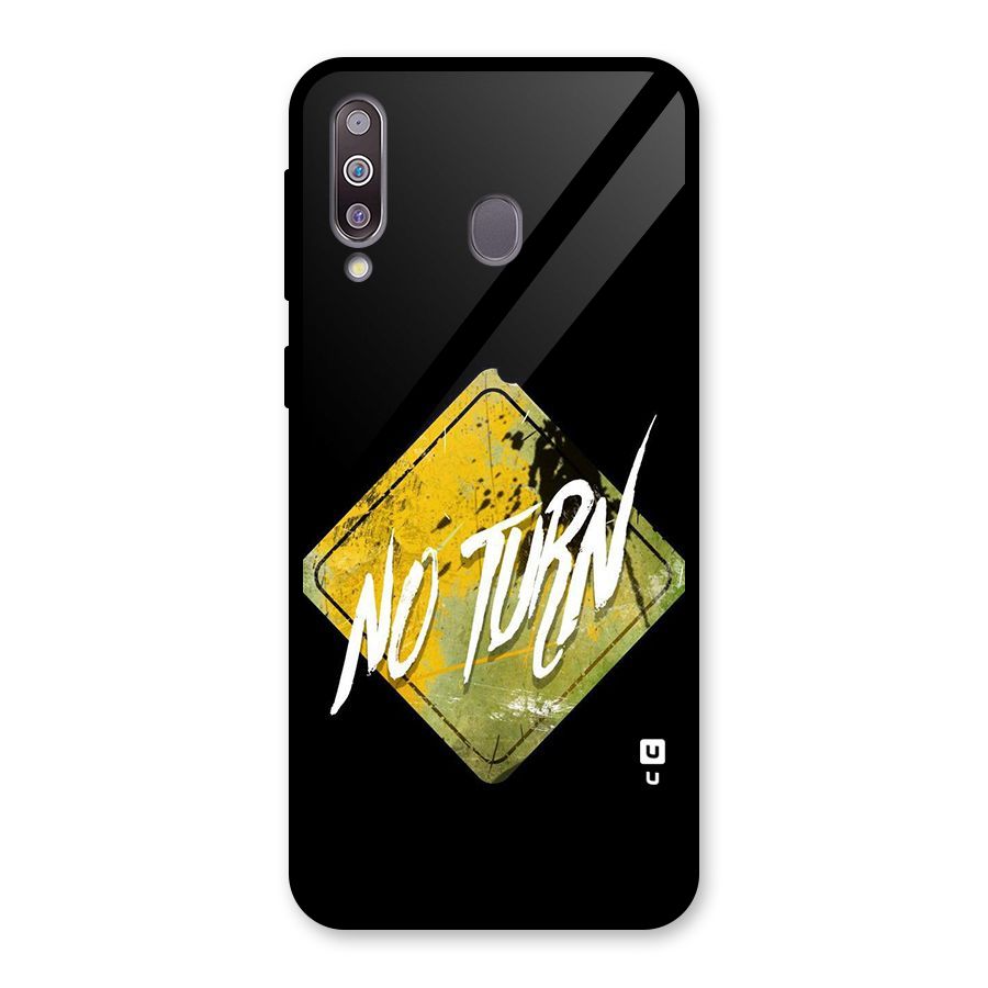 No Turn Glass Back Case for Galaxy M30