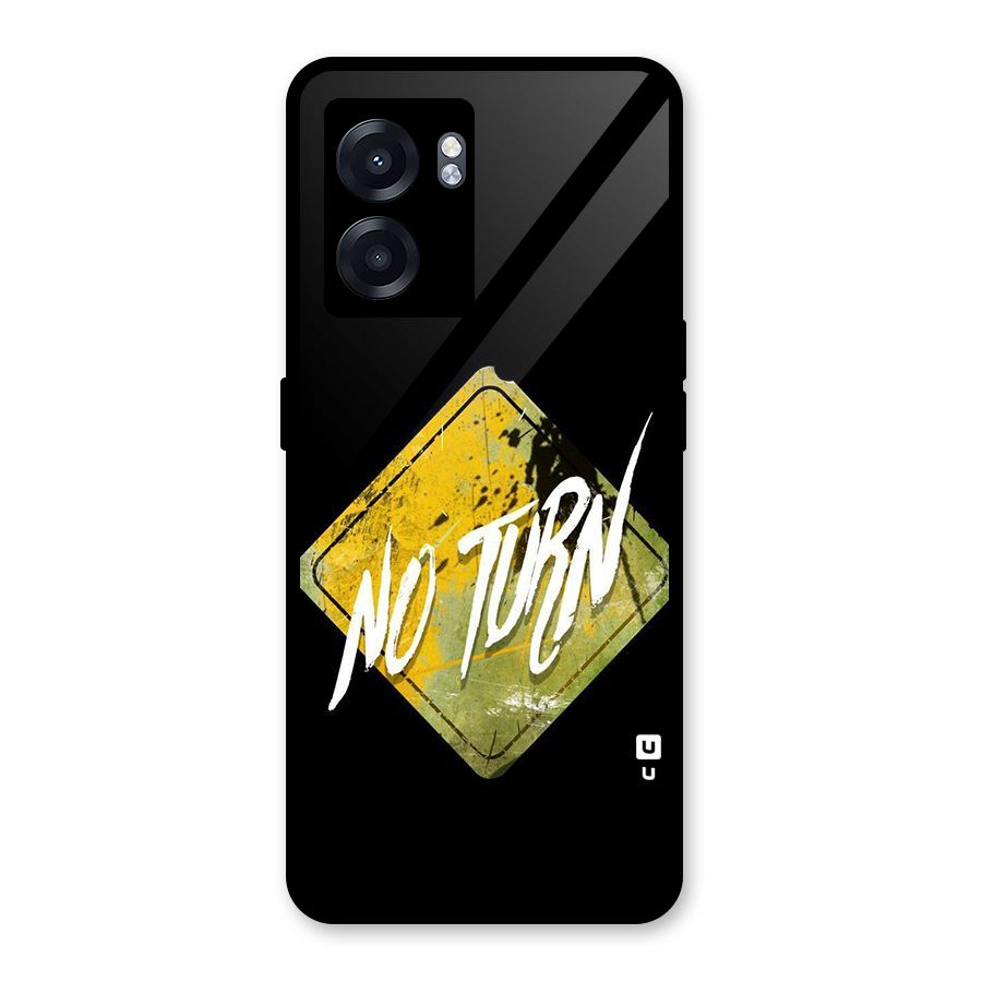 No Turn Glass Back Case for Realme Narzo 50 5G