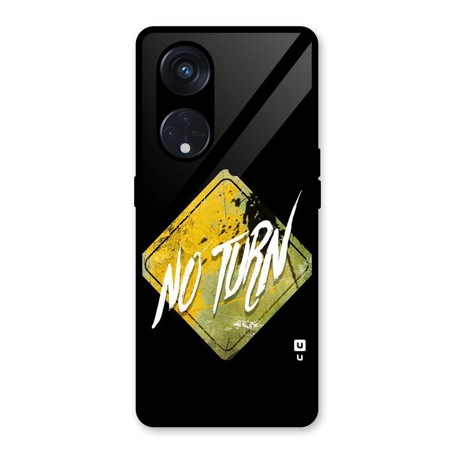 No Turn Glass Back Case for Reno8 T 5G