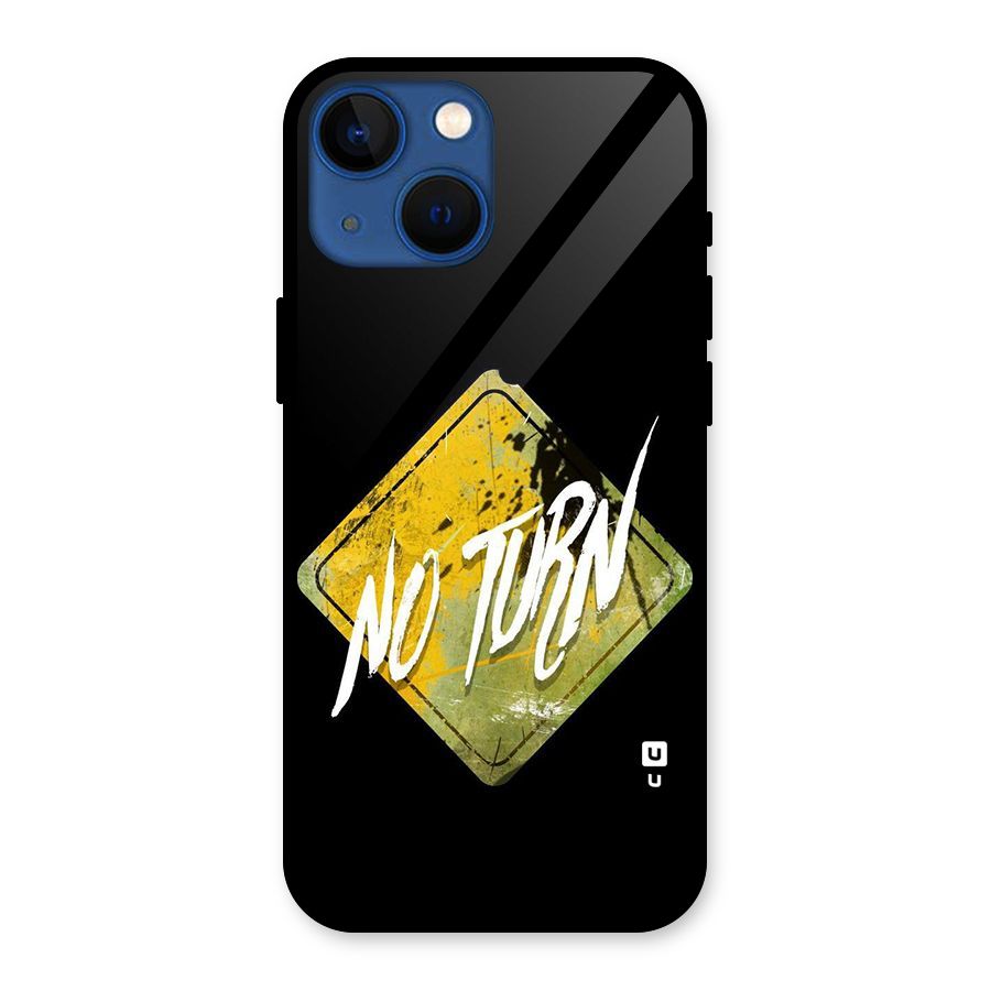No Turn Glass Back Case for iPhone 13 Mini
