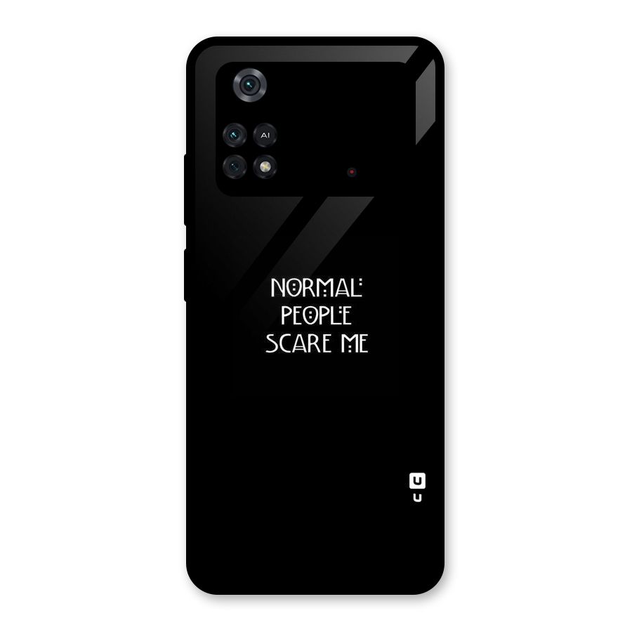 Normal People Glass Back Case for Poco M4 Pro 4G