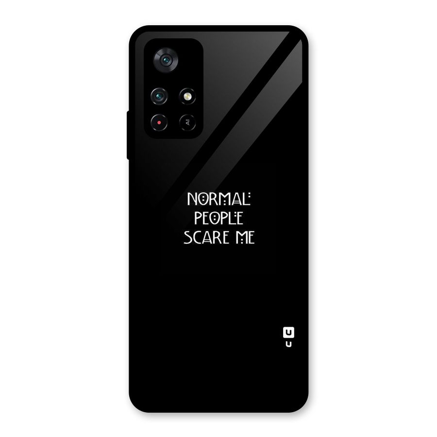 Normal People Glass Back Case for Poco M4 Pro 5G