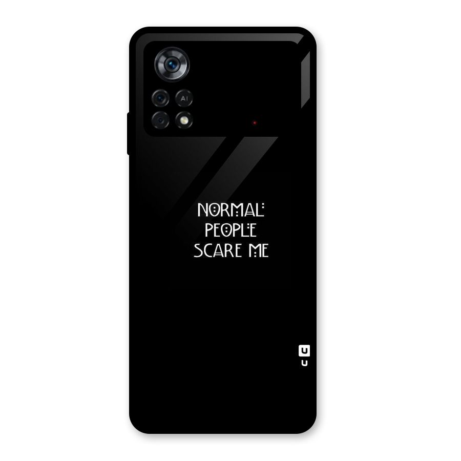 Normal People Glass Back Case for Poco X4 Pro 5G