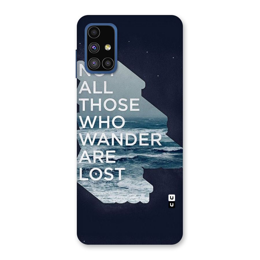 Not Lost Back Case for Galaxy M51