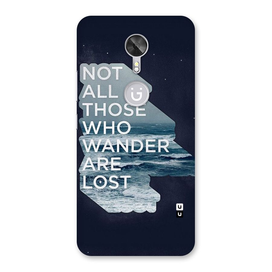 Not Lost Back Case for Gionee A1