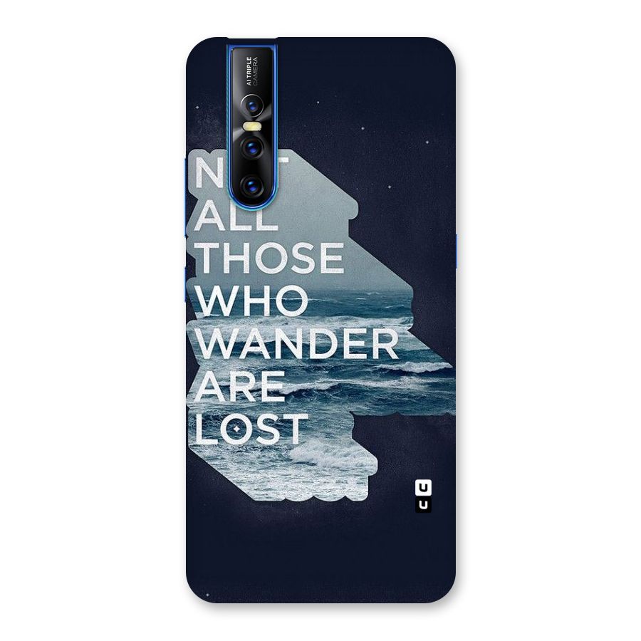 Not Lost Back Case for Vivo V15 Pro