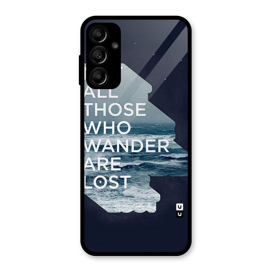 Not Lost Glass Back Case for Galaxy A14 5G