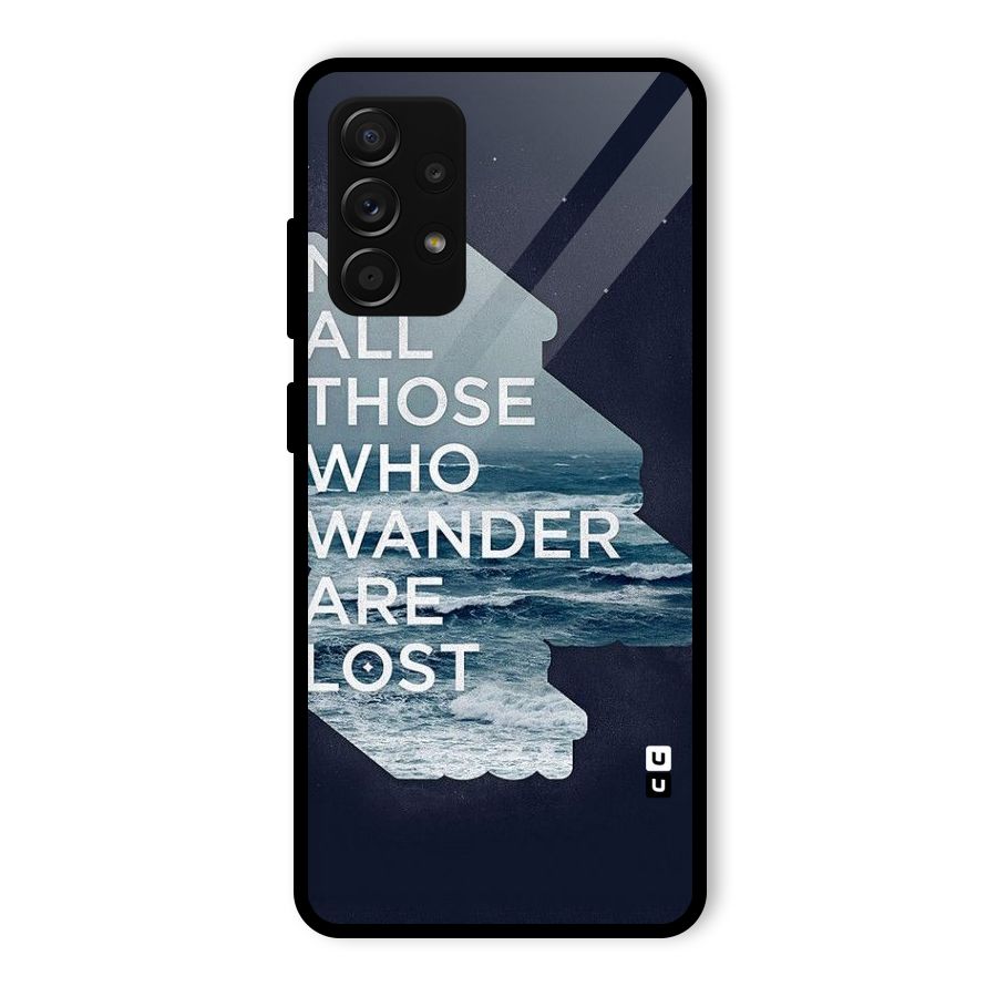 Not Lost Glass Back Case for Galaxy A53 5G