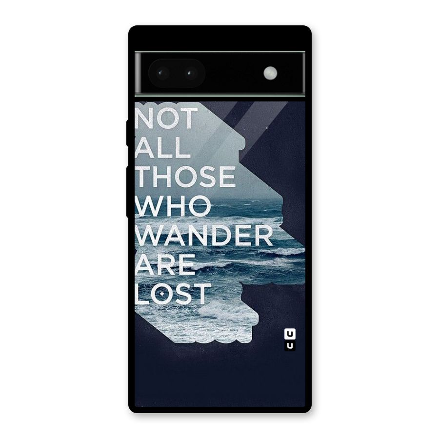 Not Lost Glass Back Case for Google Pixel 6a