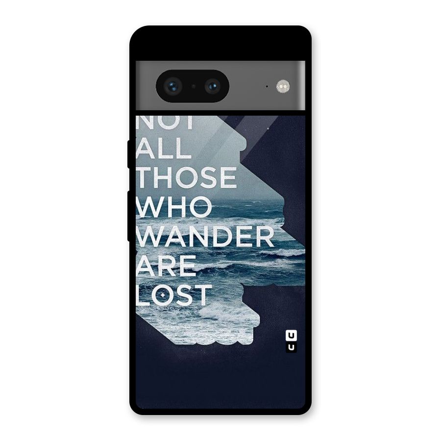 Not Lost Glass Back Case for Google Pixel 7