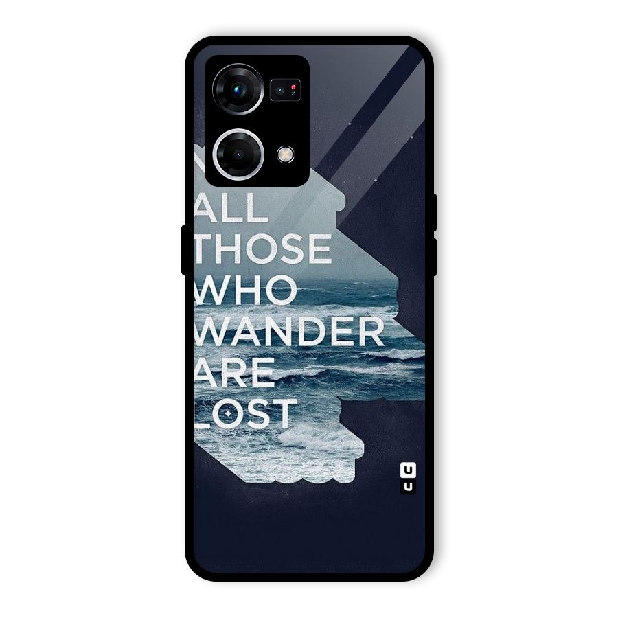 Not Lost Glass Back Case for Oppo F21 Pro 4G