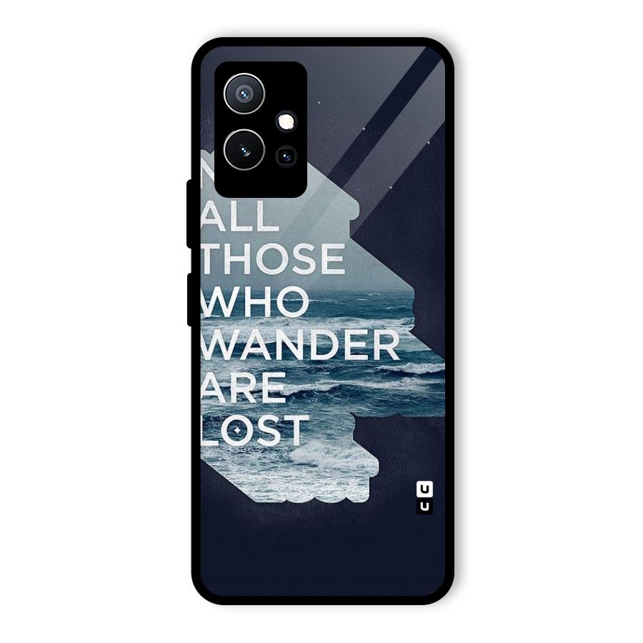 Not Lost Glass Back Case for Vivo T1 5G