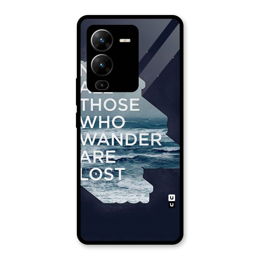 Not Lost Glass Back Case for Vivo V25 Pro
