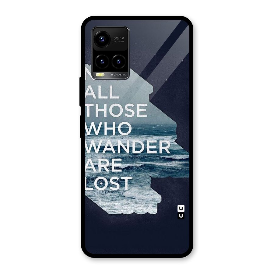 Not Lost Glass Back Case for Vivo Y21T