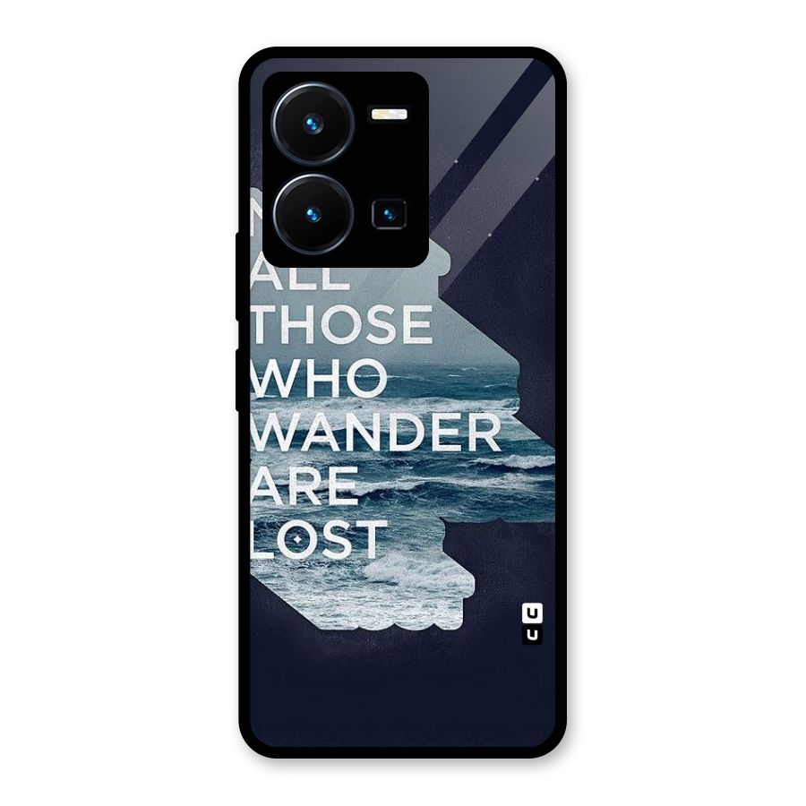 Not Lost Glass Back Case for Vivo Y35