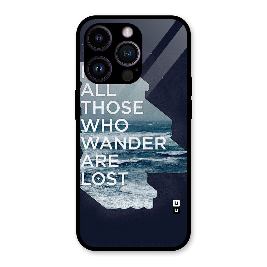 Not Lost Glass Back Case for iPhone 14 Pro