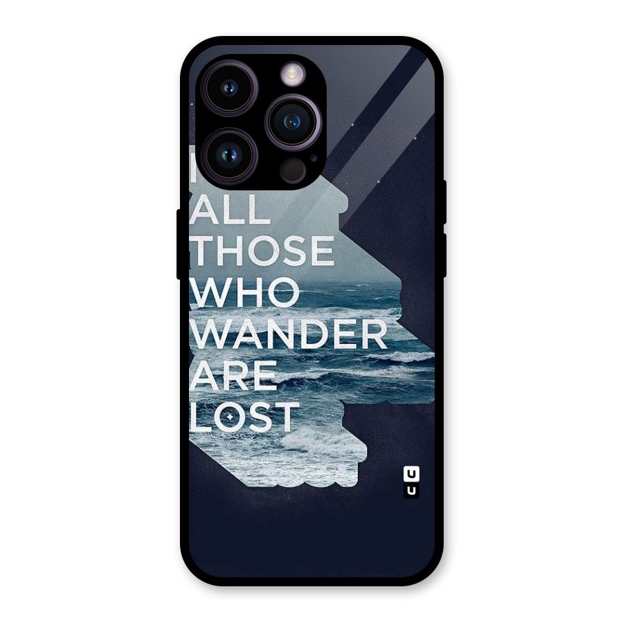 Not Lost Glass Back Case for iPhone 14 Pro Max