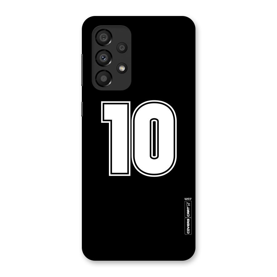 Number 10 Back Case for Galaxy A33 5G