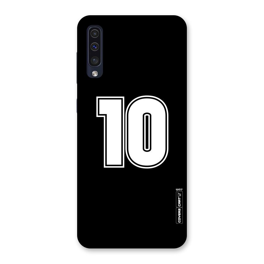 Number 10 Back Case for Galaxy A50s