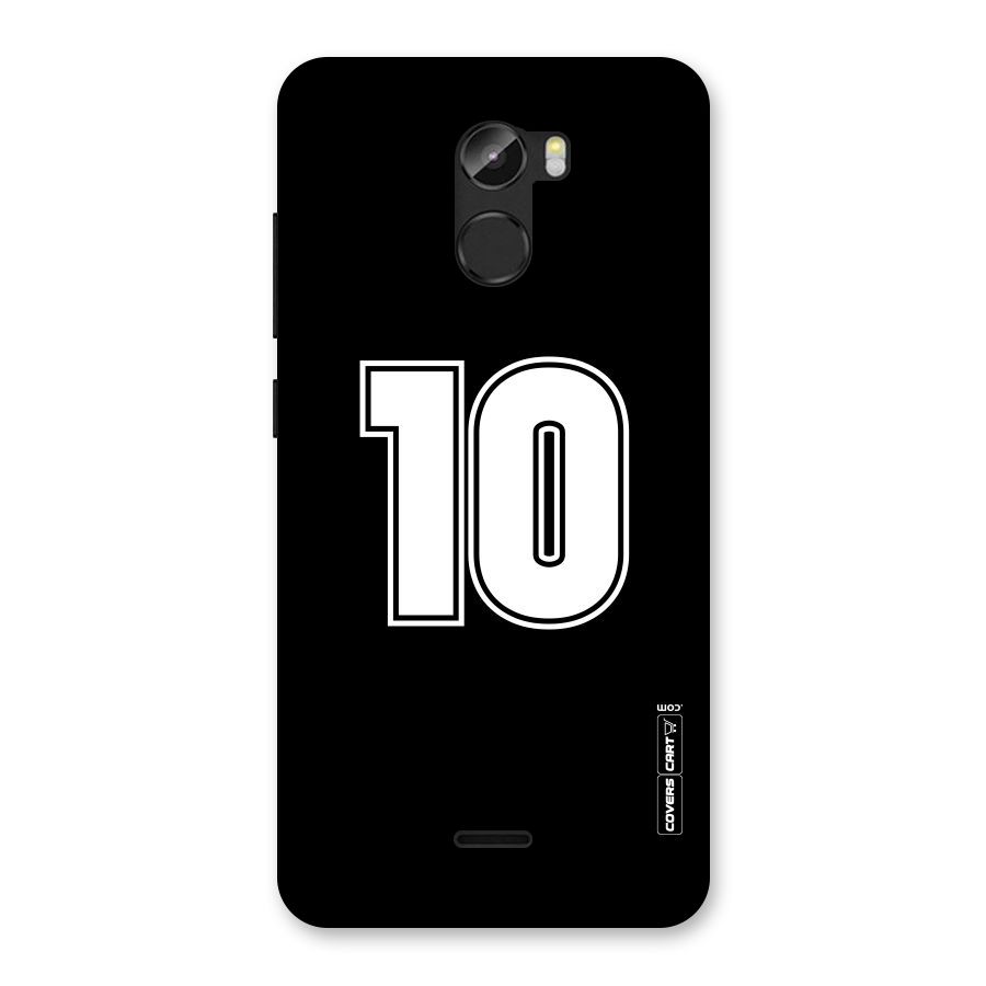 Number 10 Back Case for Gionee X1