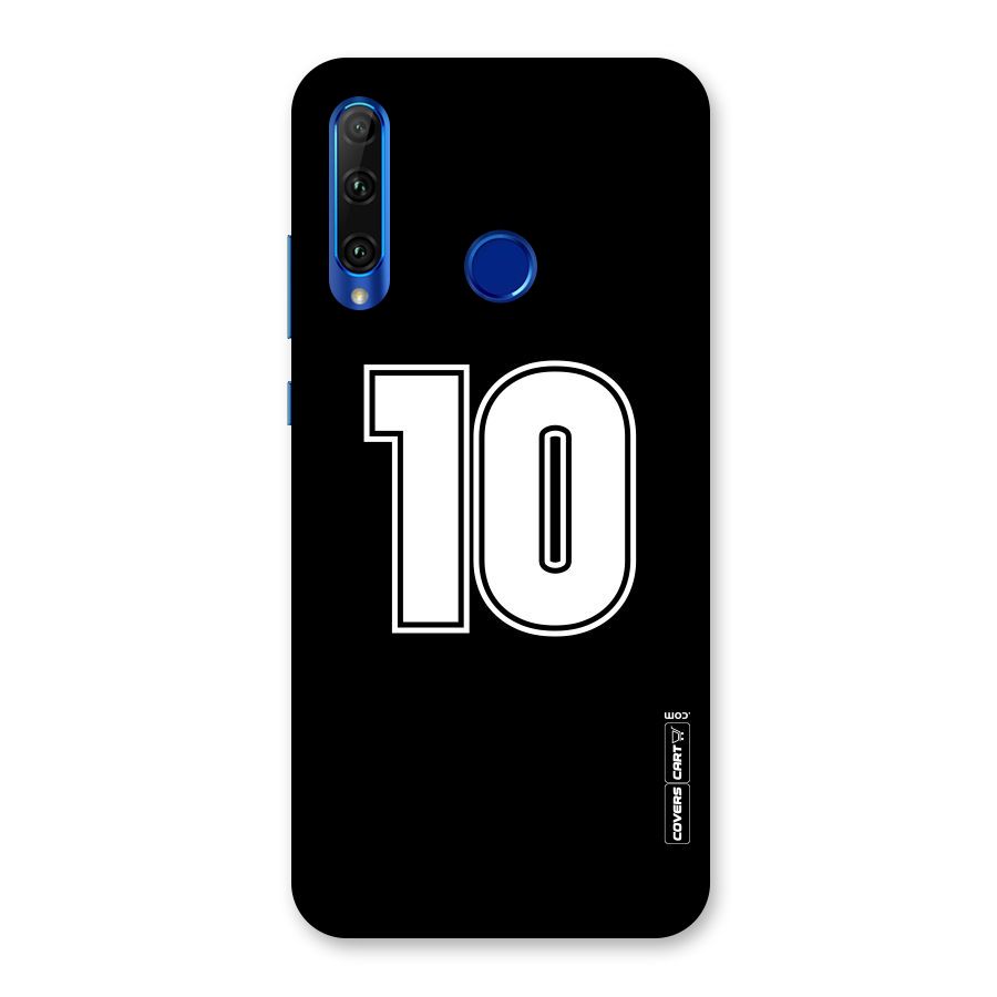 Number 10 Back Case for Honor 20i