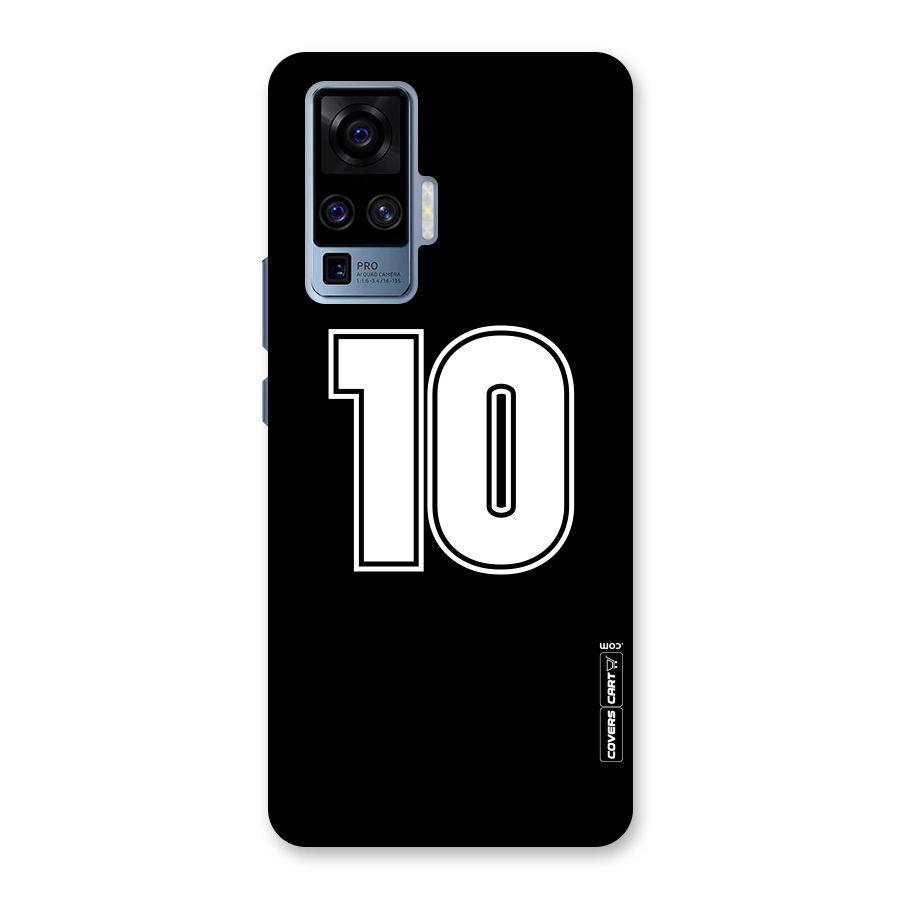 Number 10 Back Case for Vivo X50 Pro