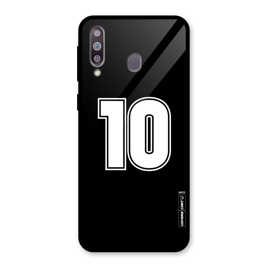 Number 10 Glass Back Case for Galaxy M30
