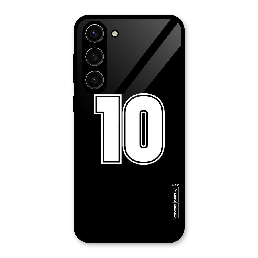 Number 10 Glass Back Case for Galaxy S23 Plus
