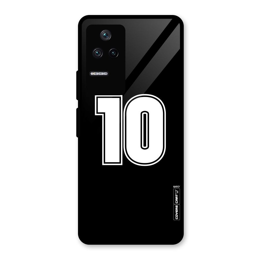 Number 10 Glass Back Case for Poco F4 5G