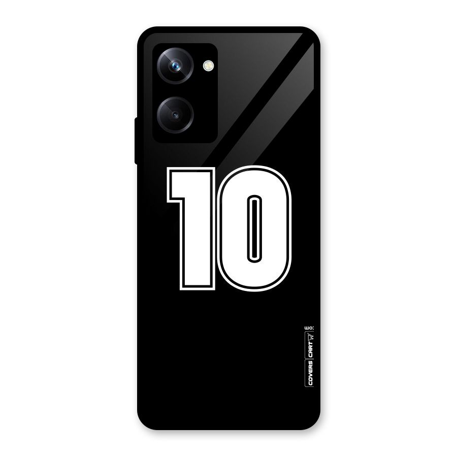 Number 10 Glass Back Case for Realme 10 Pro