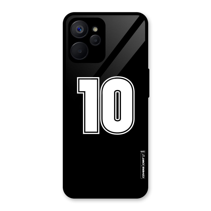 Number 10 Glass Back Case for Realme 9i 5G