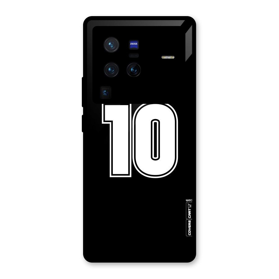 Number 10 Glass Back Case for Vivo X80 Pro