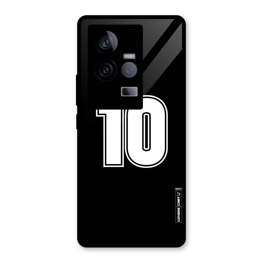 Number 10 Glass Back Case for Vivo iQOO 11 5G