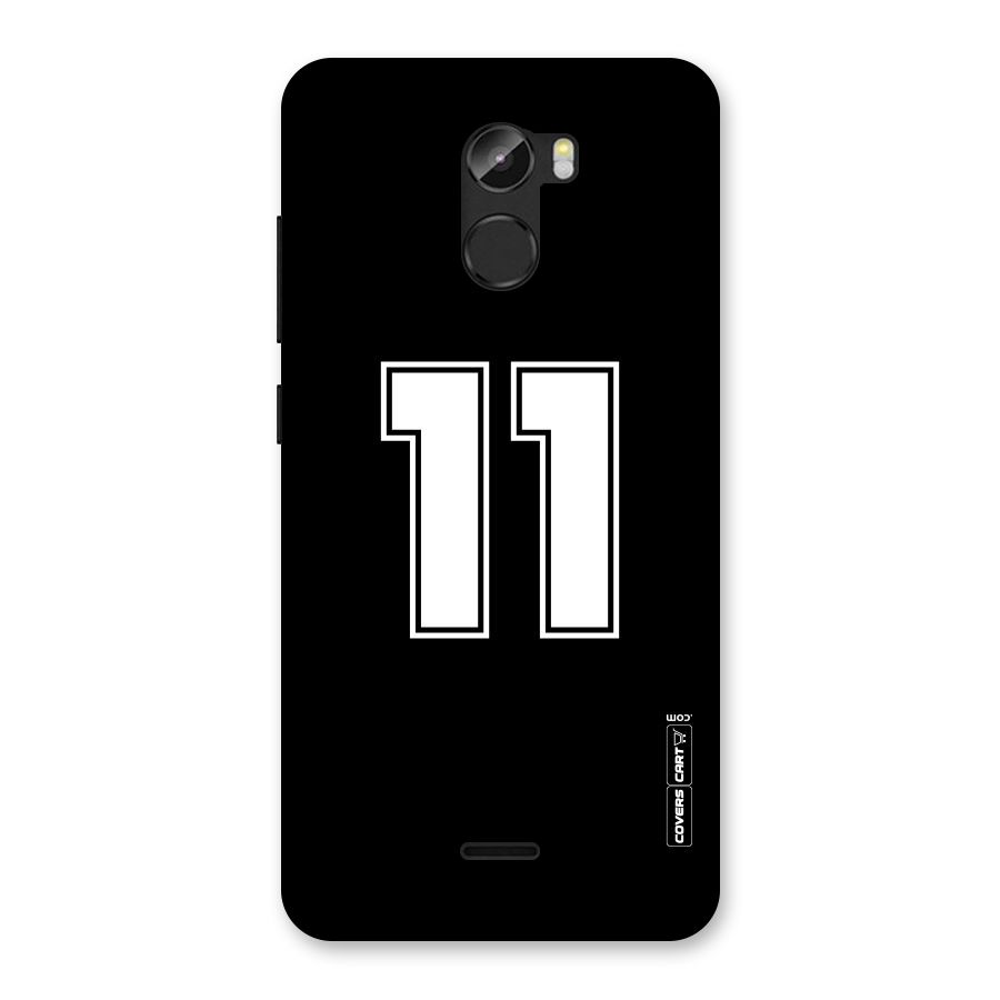 Number 11 Back Case for Gionee X1