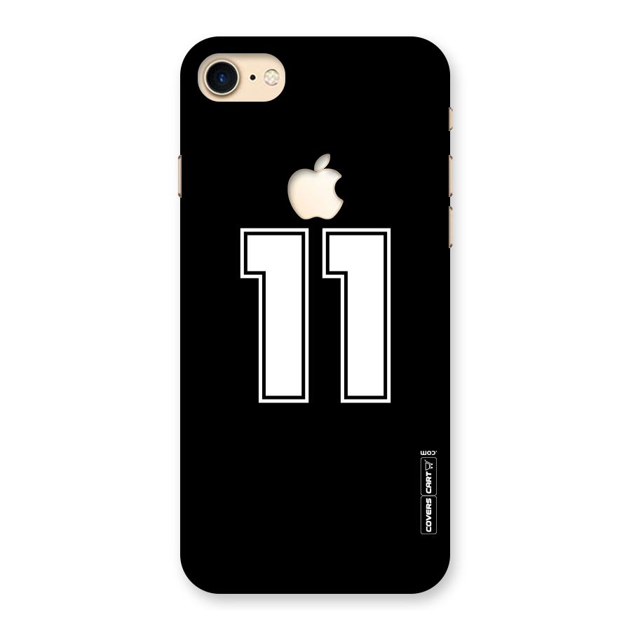 Number 11 Back Case for iPhone 7 Apple Cut