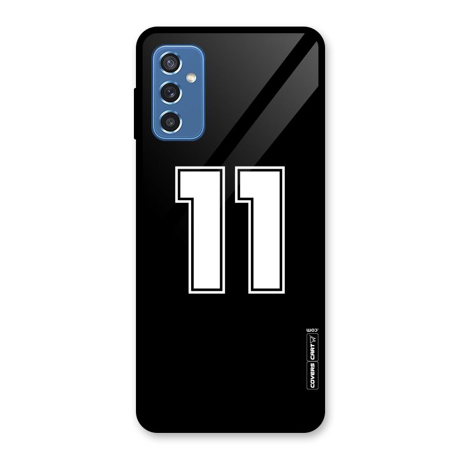 Number 11 Glass Back Case for Galaxy M52 5G