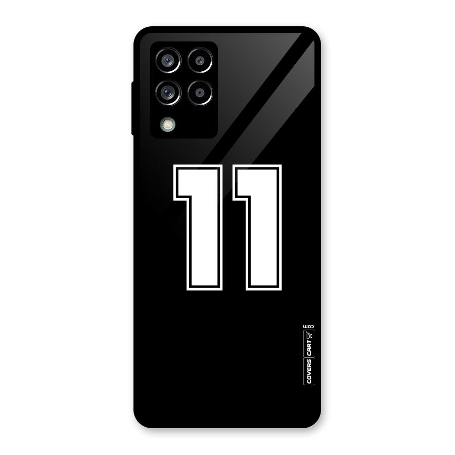 Number 11 Glass Back Case for Galaxy M53 5G