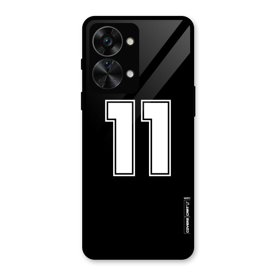 Number 11 Glass Back Case for OnePlus Nord 2T