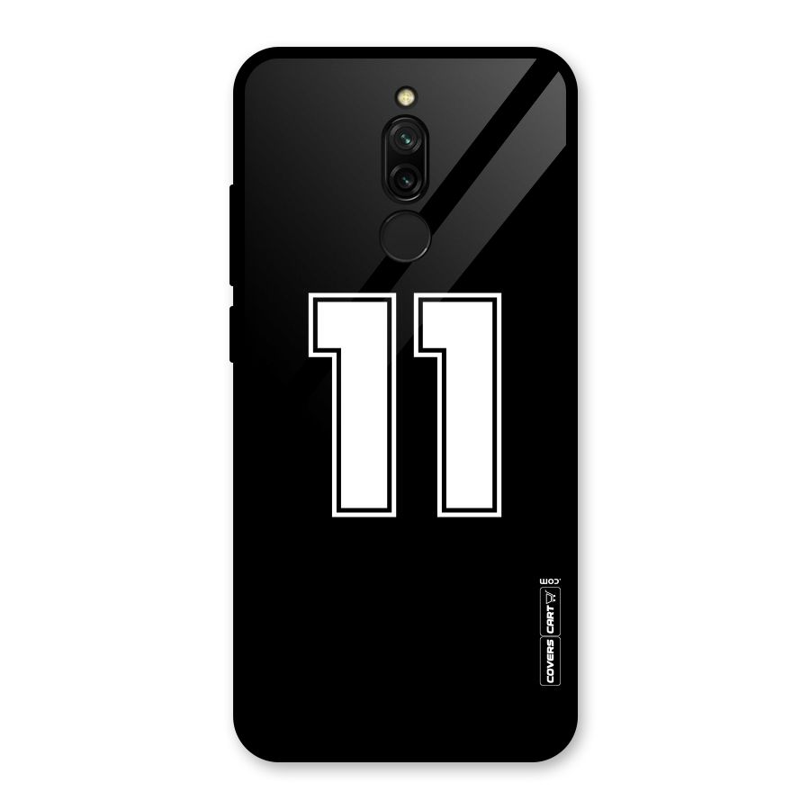 Number 11 Glass Back Case for Redmi 8