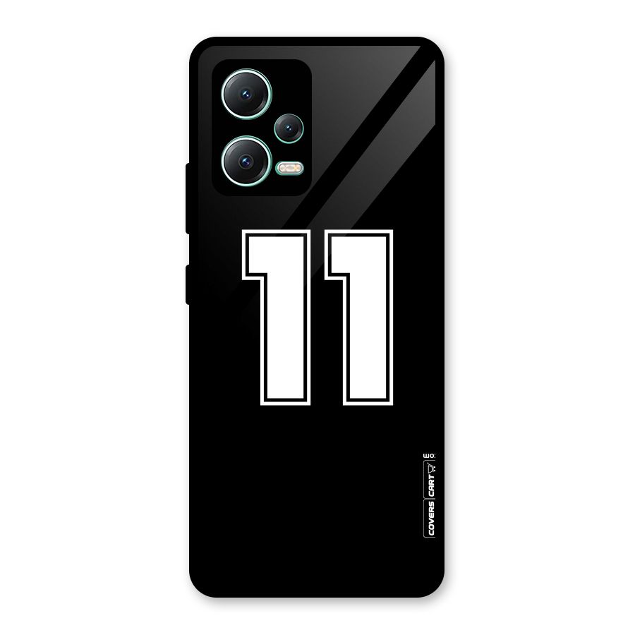 Number 11 Glass Back Case for Redmi Note 12 5G