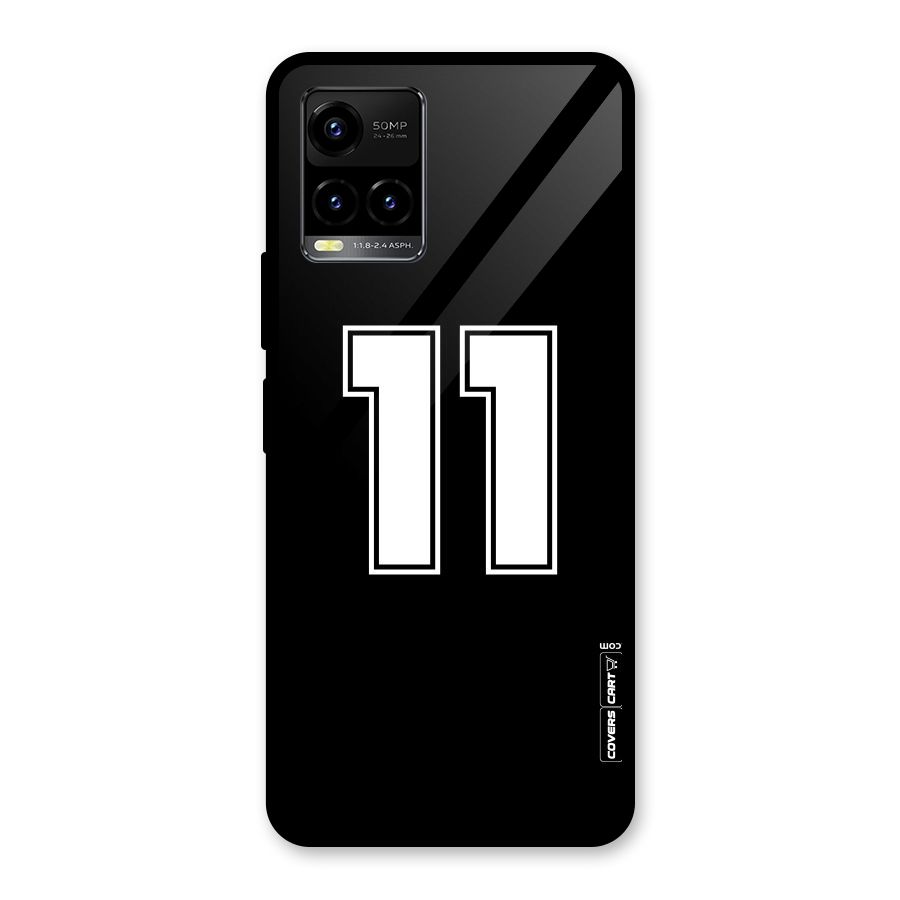 Number 11 Glass Back Case for Vivo Y21A