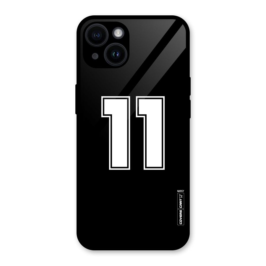 Number 11 Glass Back Case for iPhone 14