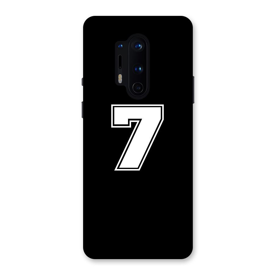 Number 7 Back Case for OnePlus 8 Pro